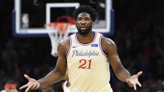 Joel Embiid, en un partido
