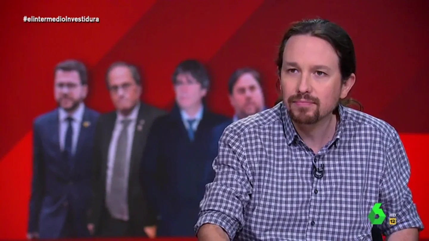 Pablo Iglesias explica por qué cree que sí hay "presos políticos" en España Pablo Iglesias explica por qué cree que sí hay "presos políticos" en España