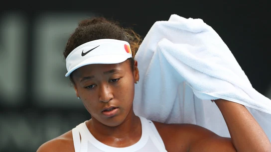Naomi Osaka, en un partido Naomi Osaka, en un partido