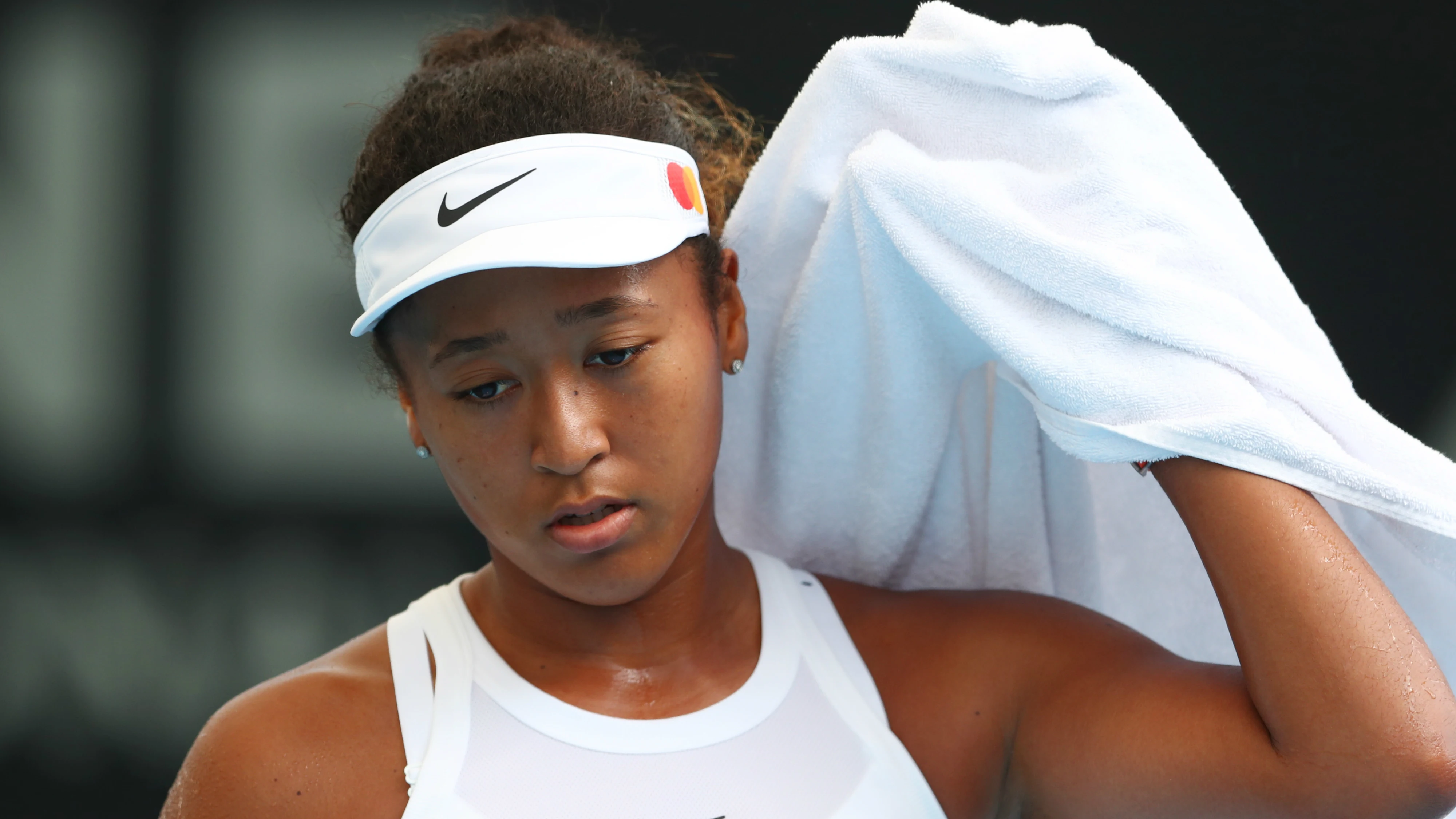 Naomi Osaka, en un partido