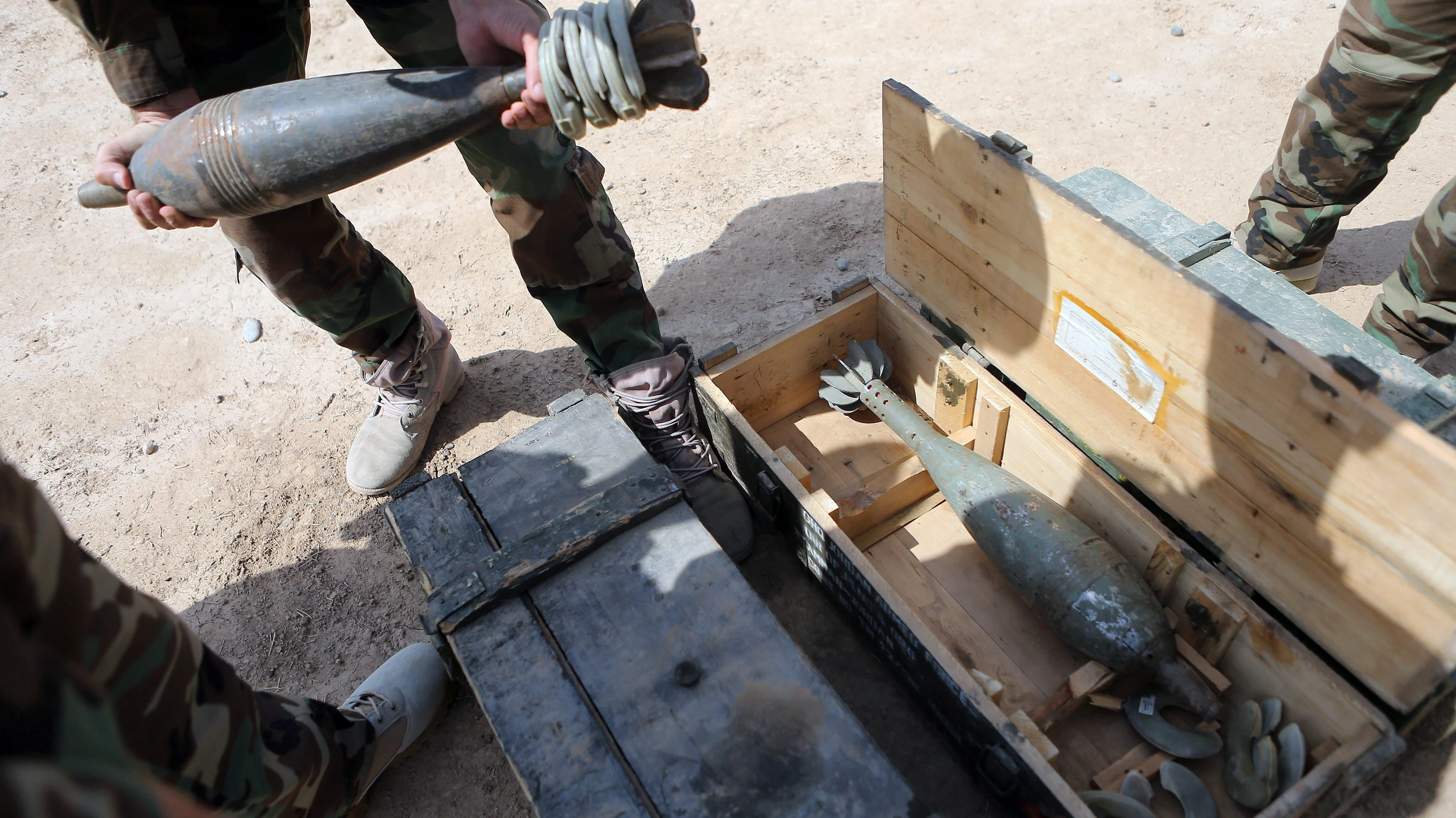 Varios misiles impactaron en la base militar de Ain al Asad Varios misiles impactaron en la base militar de Ain al Asad