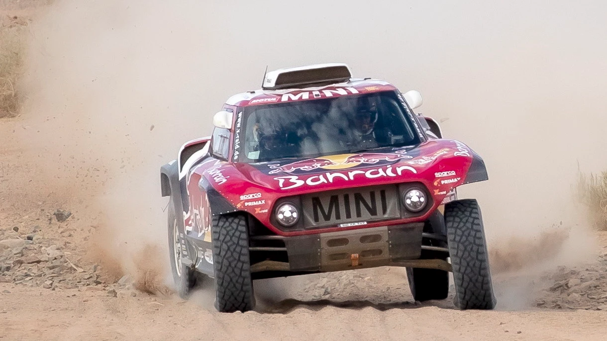 Carlos Sainz, en el Dakar