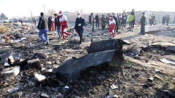 Accidente de avión Irán