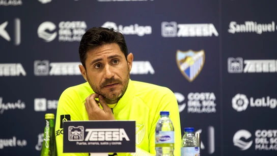 Víctor Sánchez del Amo, exentrenador del Málaga CF Víctor Sánchez del Amo, exentrenador del Málaga CF