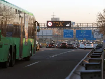Uno de los accesos a Madrid Uno de los accesos a Madrid