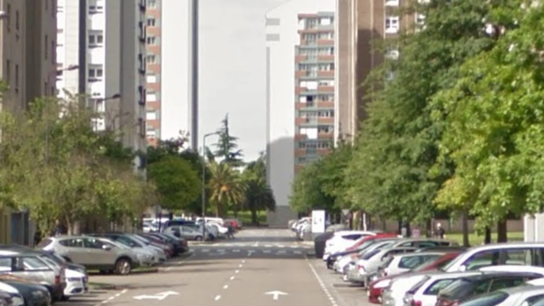 La calle Puerto de Carrero, en Gijón, en la que ocurrieron los hechos