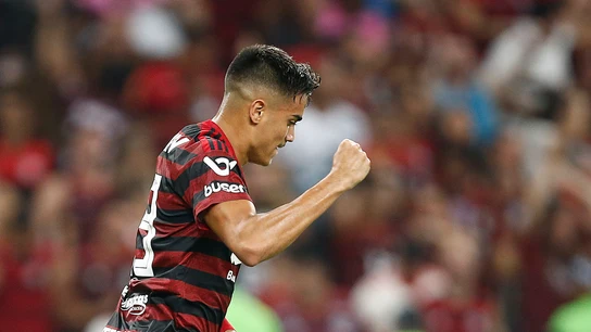 Reinier Jesus, en un partido del Flamengo. Reinier Jesus, en un partido del Flamengo.
