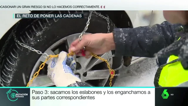 Consejos para colocar las cadenas