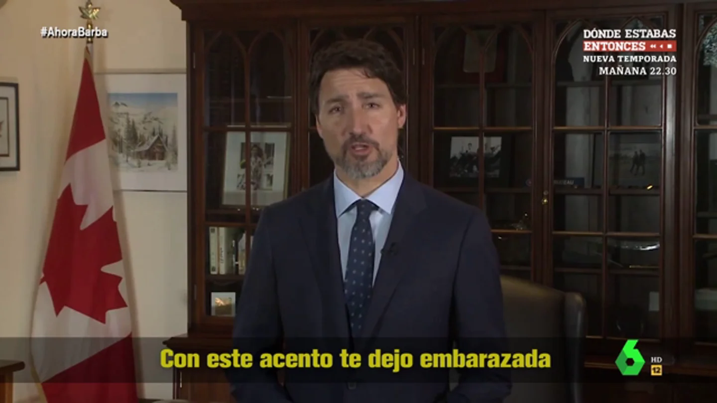 Justin Trudeau 'reta' a Pedro Sánchez: "Nunca tendrás esta barba canalla, como mucho pelusilla" Justin Trudeau 'reta' a Pedro Sánchez: "Nunca tendrás esta barba canalla, como mucho pelusilla"
