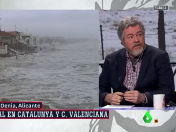 López de Uralde, ante los destrozos por la borrasca 'Gloria': "Es la confirmación de que el cambio climático está aquí" López de Uralde, ante los destrozos por la borrasca 'Gloria': "Es la confirmación de que el cambio climático está aquí"