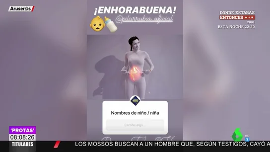 Pilar Rubio confirma emocionada su cuarto embarazo de una forma muy visual en 'El Hormiguero' Pilar Rubio confirma emocionada su cuarto embarazo de una forma muy visual en 'El Hormiguero'