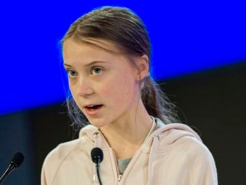 Greta Thunberg en el Foro de Davos Greta Thunberg en el Foro de Davos