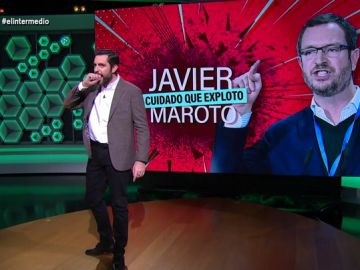 El enfado de 'Javier cuidado que exploto Maroto' con Pedro Sánchez: "Cuidadito que se ha quedado con tu cara" El enfado de 'Javier cuidado que exploto Maroto' con Pedro Sánchez: "Cuidadito que se ha quedado con tu cara"