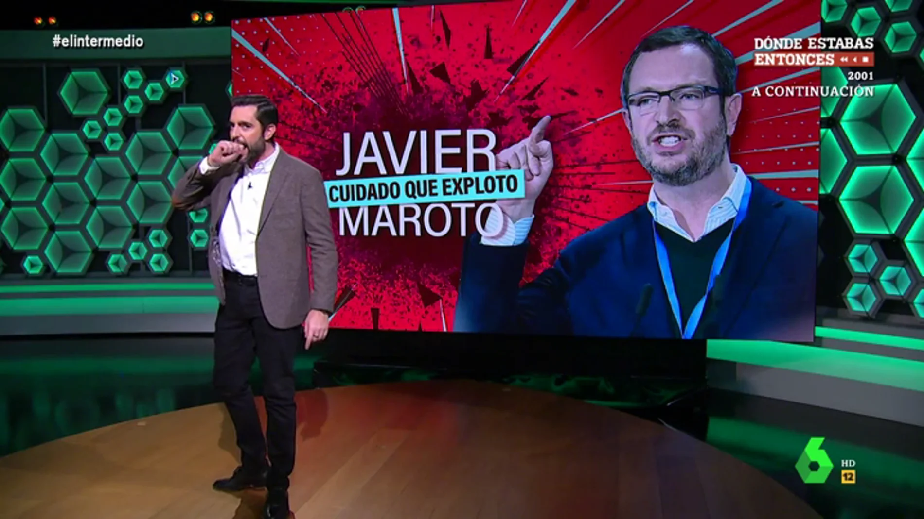 El enfado de 'Javier cuidado que exploto Maroto' con Pedro Sánchez: "Cuidadito que se ha quedado con tu cara"