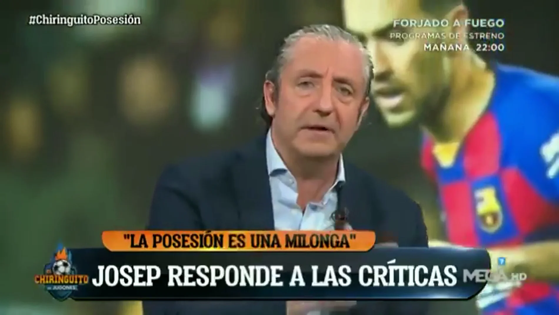Josep Pedrerol responde a las críticas: "El Barça dio 800 pases 'milongueros'"