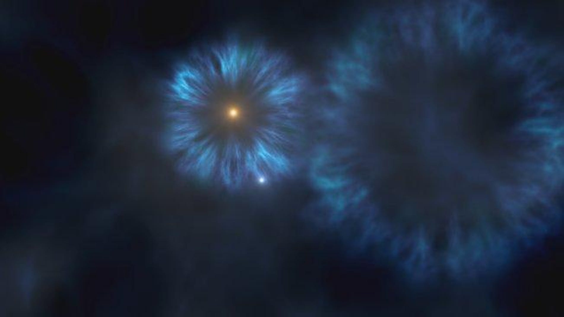Detectan grandes cantidades de oxigeno en la atmosfera de una estrella primitiva