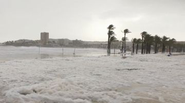 Efectos del temporal en Jávea, Alicante