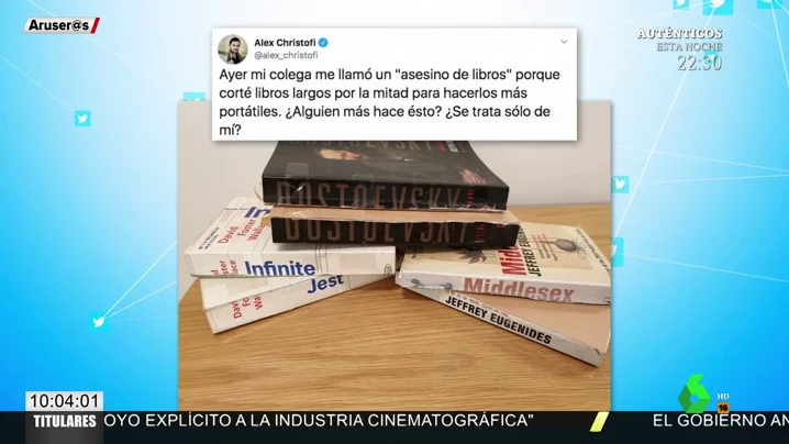 asesino libros