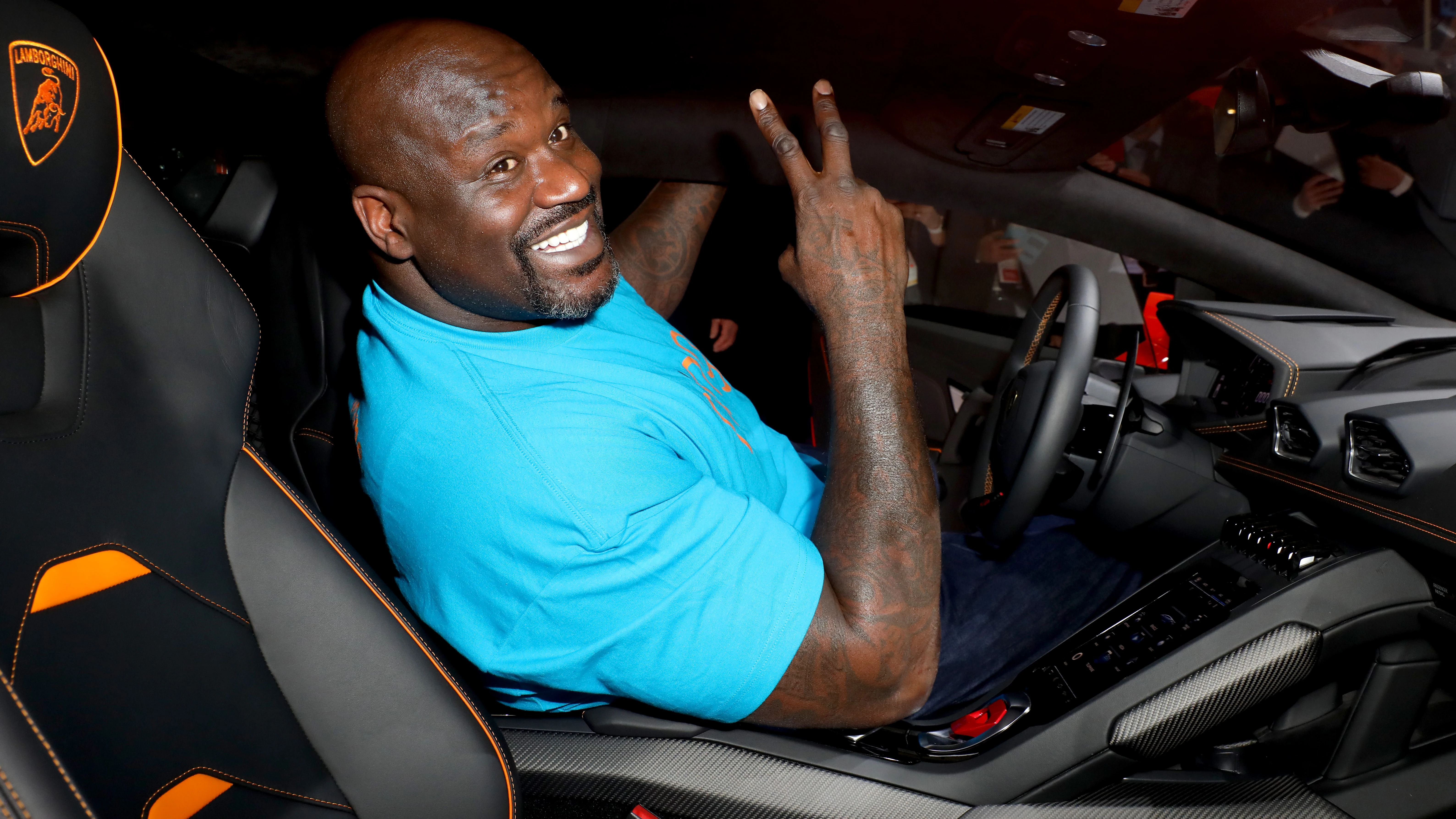 Shaquille O'Neal, en un acto publicitario. 