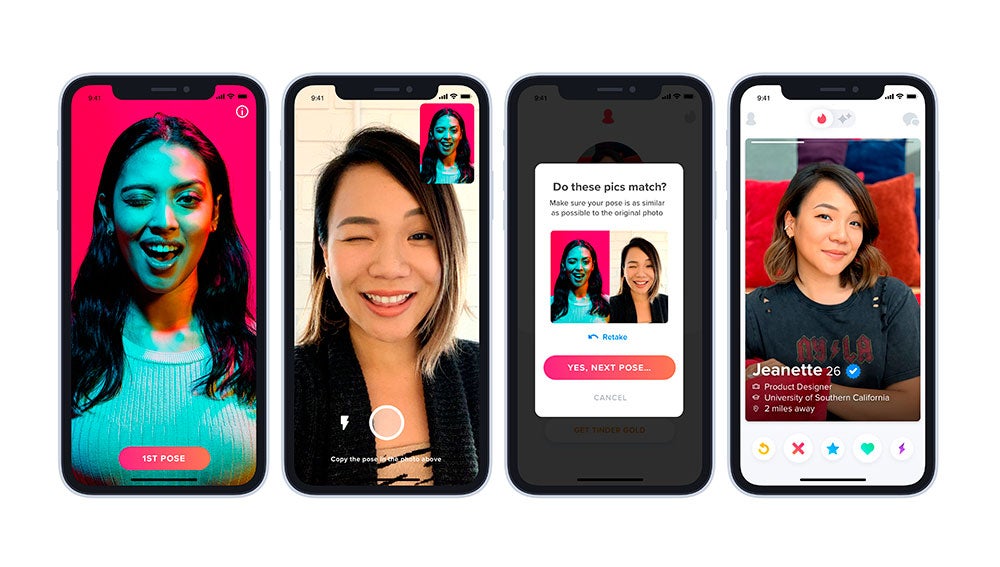 Proceso de verificación de foto de perfil