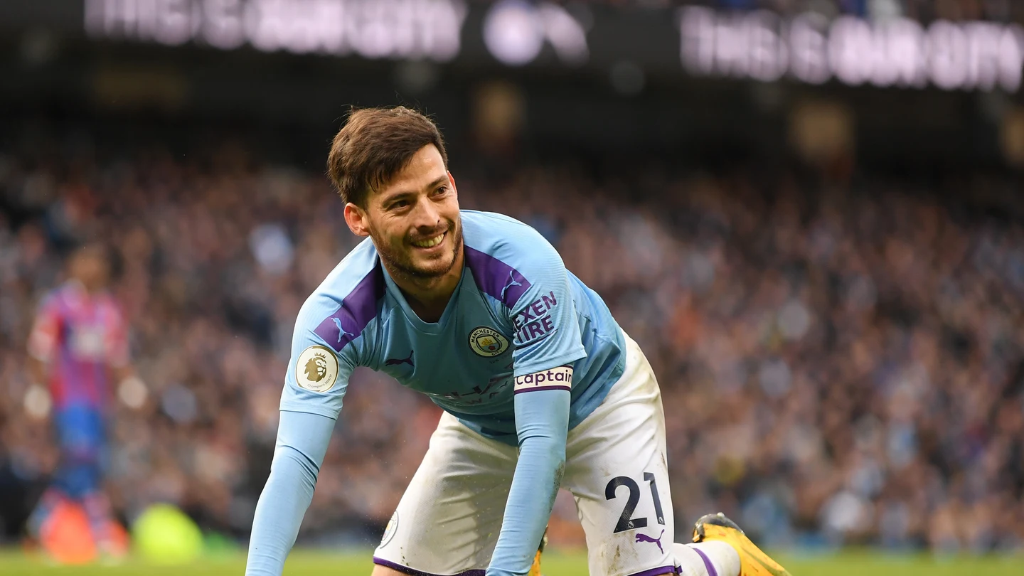 David Silva, en un partido de la Premier League. David Silva, en un partido de la Premier League.