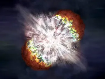 Aclarado el explosivo origen de una supernova superluminosa Aclarado el explosivo origen de una supernova superluminosa