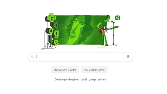 Doodle de Luis Alberto Spinetta Doodle de Luis Alberto Spinetta