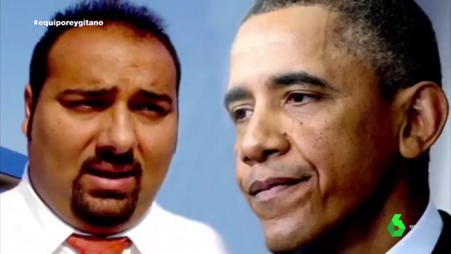 Sinaí Giménez y Obama Sinaí Giménez y Obama