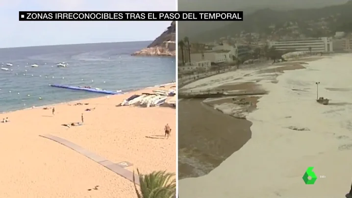 Los destrozos del temporal Gloria, a vista de pájaro: así ha quedado el Litoral Mediterráneo