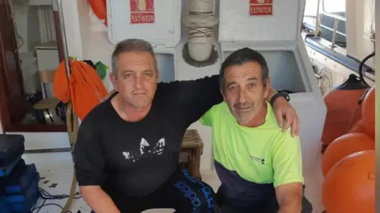 Dos de los miembros de la tripulación del pesquero desaparecido, el Rúa Mar Dos de los miembros de la tripulación del pesquero desaparecido, el Rúa Mar