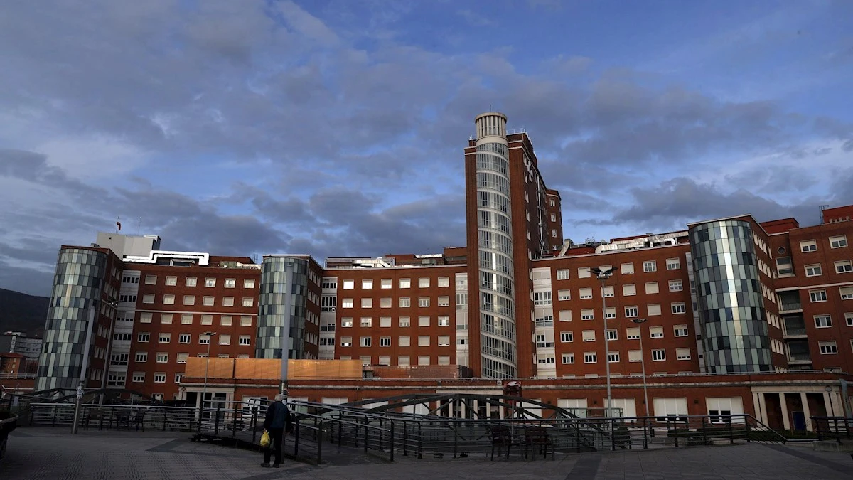 Vista general del Hospital de Cruces