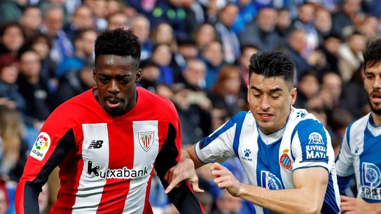 Iñaki Williams, en acción durante el partido contra el Espanyol Iñaki Williams, en acción durante el partido contra el Espanyol