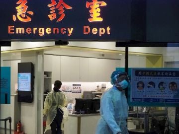 Imagen de archivo de un hospital en China. Imagen de archivo de un hospital en China.