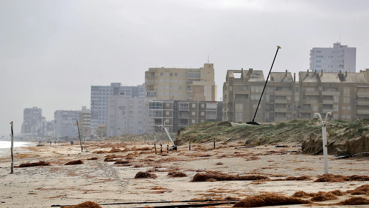 Vista de la playa de El Perellonet, Valencia