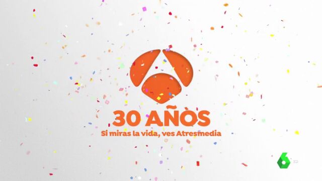 Imagen del 30 aniversario de Antena 3. 
