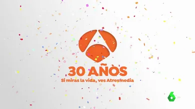 Imagen del 30 aniversario de Antena 3. Imagen del 30 aniversario de Antena 3.