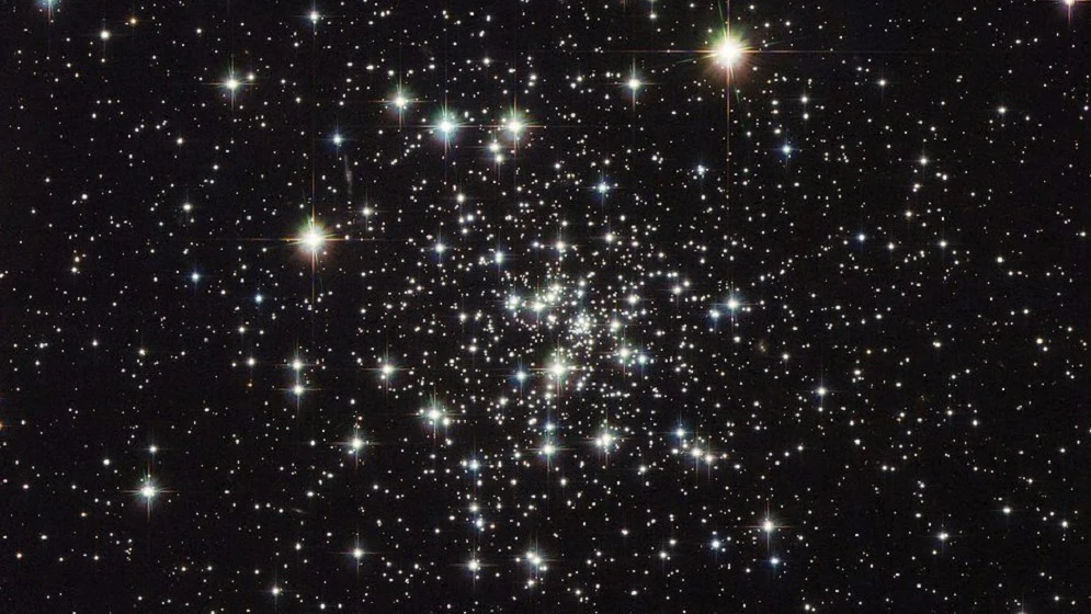 Imagen de estrellas en el firmamento