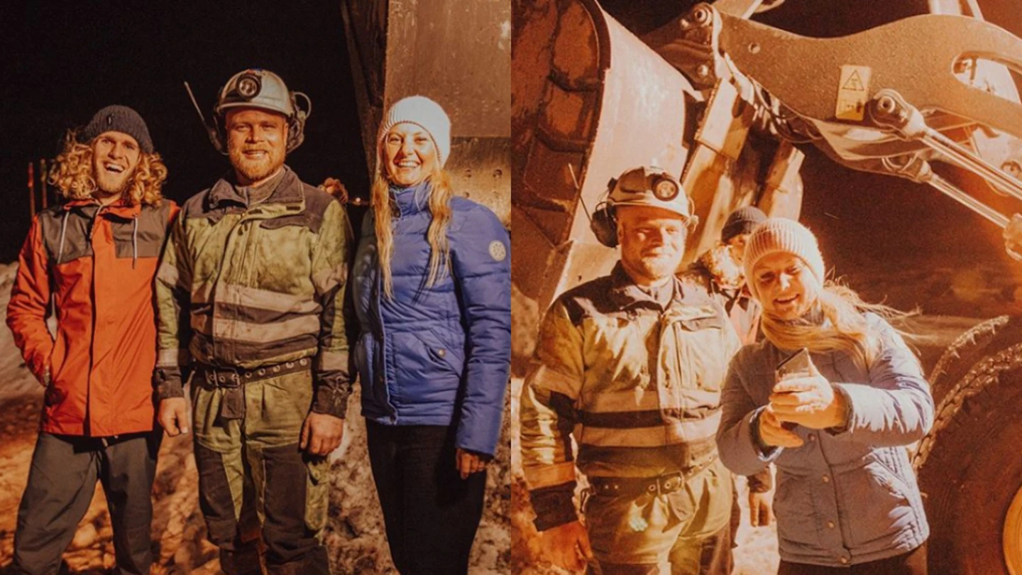 Imagen de Lonia junto a un amigo y su 'match' tras el rescate. Imagen de Lonia junto a un amigo y su 'match' tras el rescate.