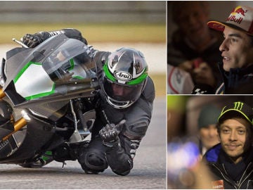 Anthony West carga contra M&aacute;rquez y Rossi