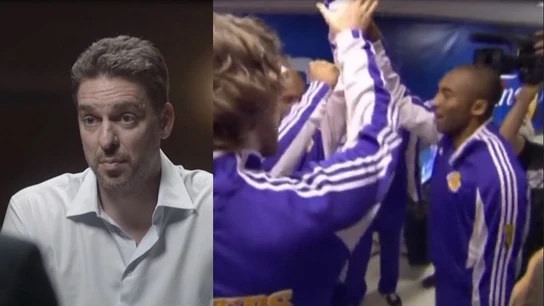 Pau Gasol y Kobe Bryant Pau Gasol y Kobe Bryant