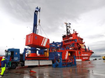 Dispositivo de Salvamento Marítimo para buscar al Rúa Mar Dispositivo de Salvamento Marítimo para buscar al Rúa Mar