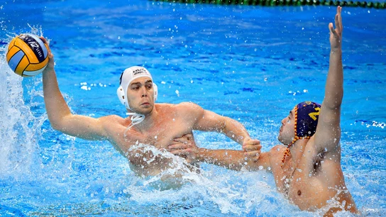 Final del Europeo de waterpolo entre España y Hungría. Final del Europeo de waterpolo entre España y Hungría.