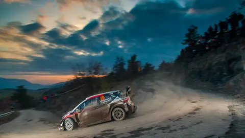 Kalle Rovanperä sigue con su actuación prometedora - Fuente Toyota Kalle Rovanperä sigue con su actuación prometedora