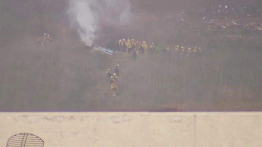 Lugar del accidente de helicóptero de Kobe Bryant 