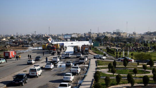Accidente de avi&oacute;n en Ir&aacute;n