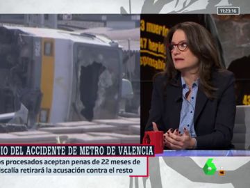 Mónica Oltra, sobre el accidente del Metro de Valencia: "Es una herida abierta en la Comunitat Valenciana" Mónica Oltra, sobre el accidente del Metro de Valencia: "Es una herida abierta en la Comunitat Valenciana"