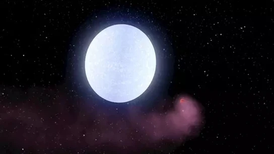 KELT-9b, el planeta más caliente conocido, orbitando su estrella KELT-9b, el planeta más caliente conocido, orbitando su estrella
