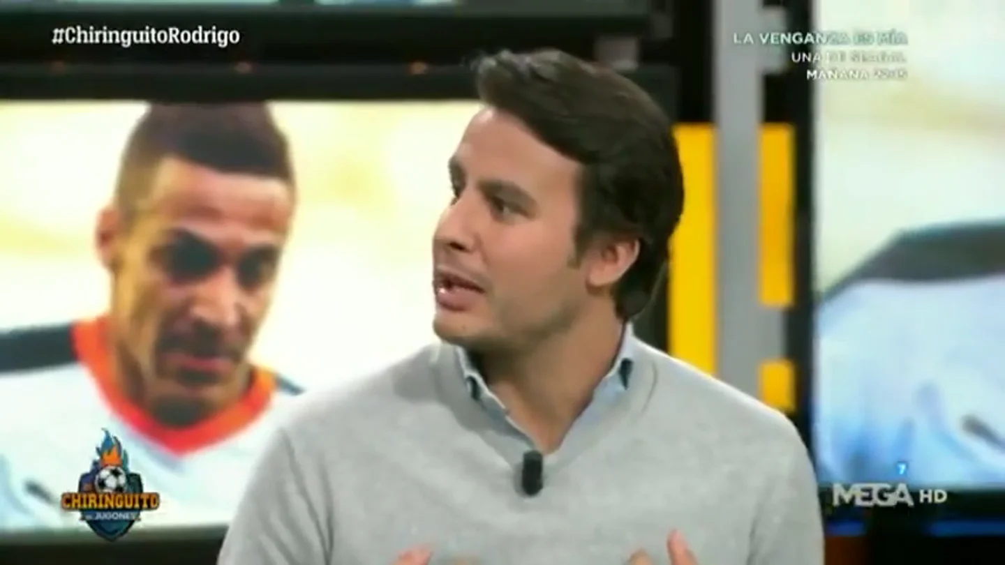 Juanfe Sanz habla claro en El Chiringuito: "El Barça ha traicionado a Rodrigo" Juanfe Sanz habla claro en El Chiringuito: "El Barça ha traicionado a Rodrigo"