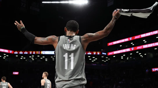 Kyrie Irving, durante un partido de la NBA. Kyrie Irving, durante un partido de la NBA.