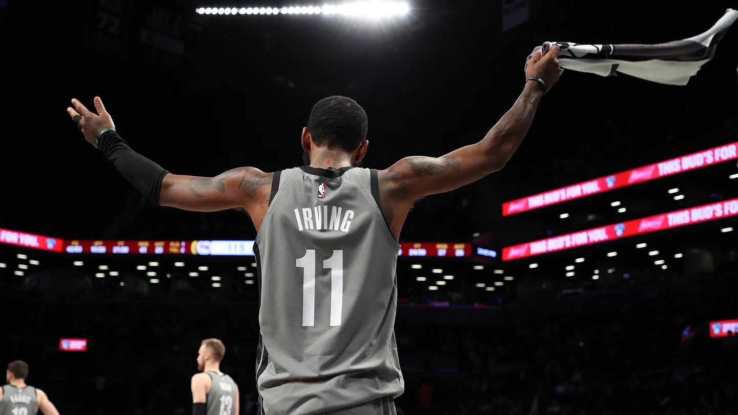 Kyrie Irving, durante un partido de la NBA. Kyrie Irving, durante un partido de la NBA.